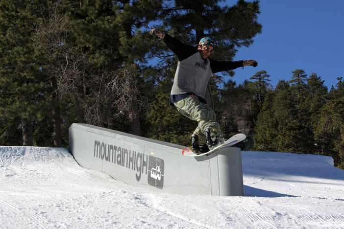 Ed with a little Concrete Ledge action.