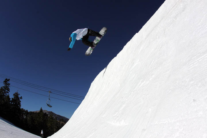 Todd's getting crafty on The Wedge Quarter Pipe!