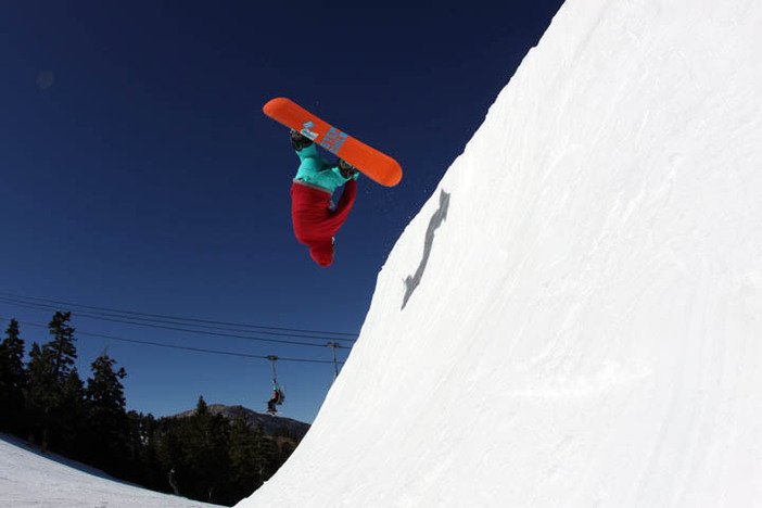 Some Quarter Pipe action on Borderline!