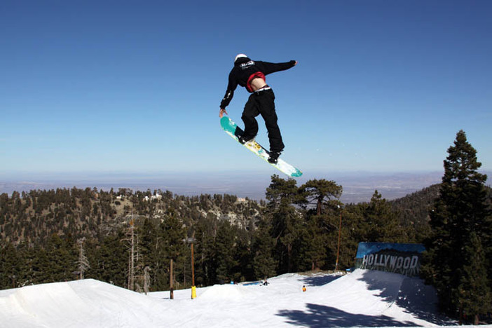 Boosting off the first Wedge jump!