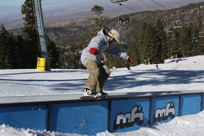 Fun 20 ft slider top of Borderline.