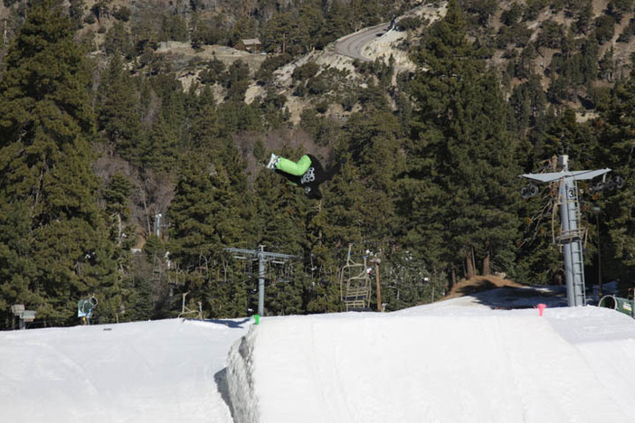 Nick Sibayan sending it.