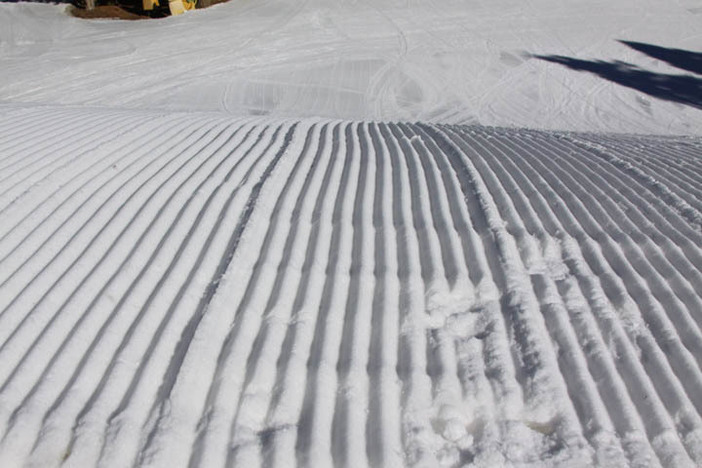 1.6 miles of freshly groomed corduroy waiting for you at East.