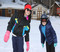 Happy faces and good times on the snow.