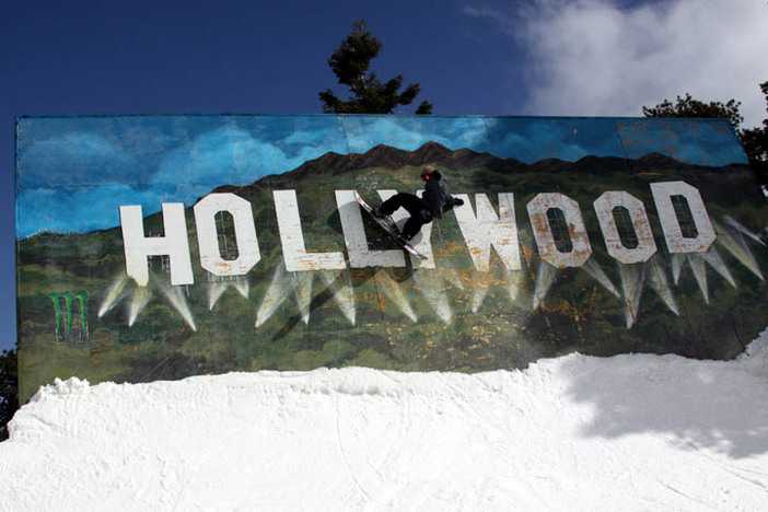 Hit up the Hollywood Wallride on the Wedge.