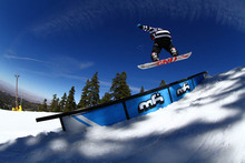 Airing onto the down bar top of Upper Chisolm.