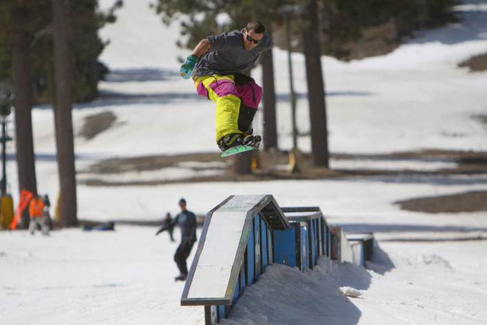 Mark G airing over the final gateway portion of the 180 foot monster box.