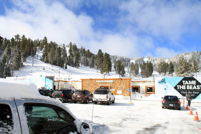 Bright blue skies cover the West Resort.  Photo courtesy of Dennis Nadalin.