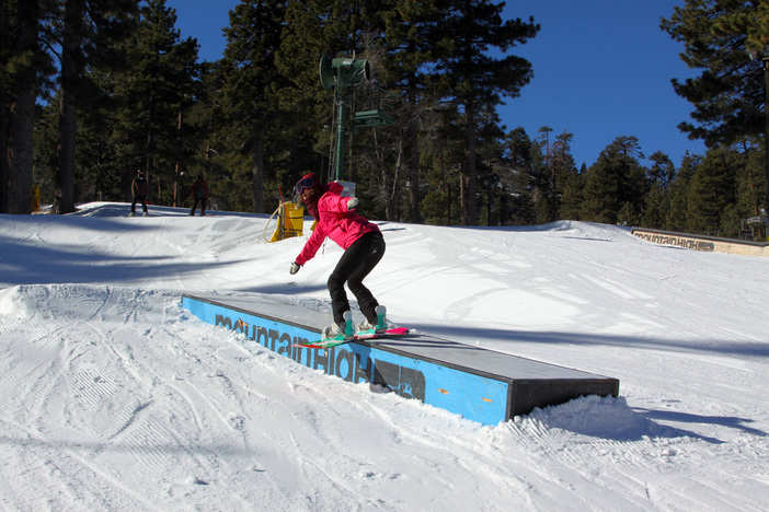 Front Board On The Flat Box in the Playground.