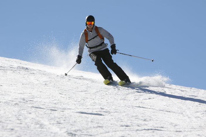 Blue skies and buttery turns.