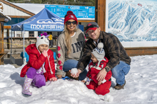 20191202 MHE Snowplay family of 4 with snowball.jpg