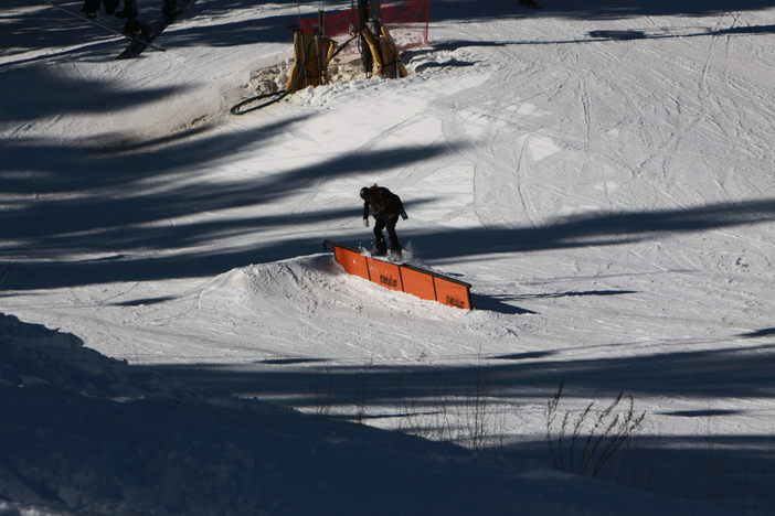 #32TF @thirtyTwo Down rails set up in the playground.