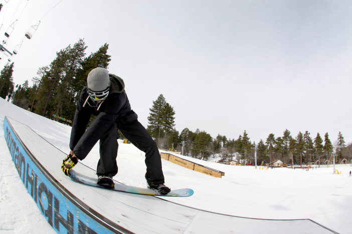 Double Tailgrab on the playground flat box.