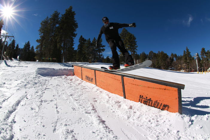 #32TF @thirtyTwo Down rails set up in the playground.