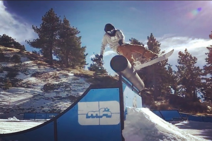 Blunt stall on the corrugated bonk.