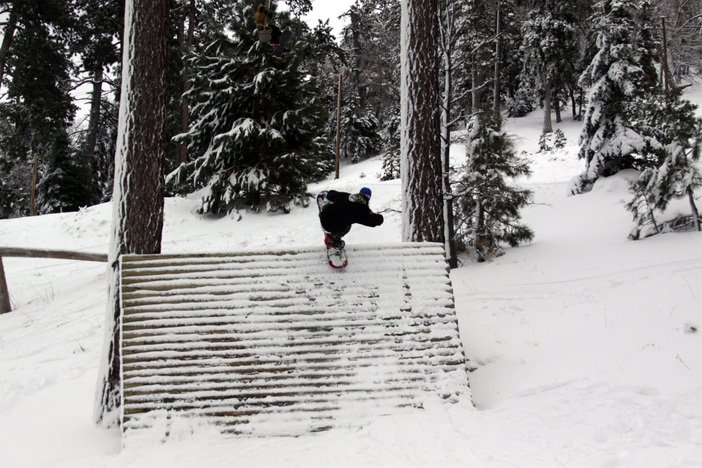 @ceeblow getting a blunt to fakie in the Woodworth Gulch.