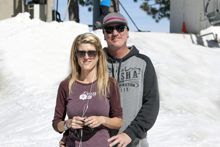 Enjoying President's Day weekend on the slopes.