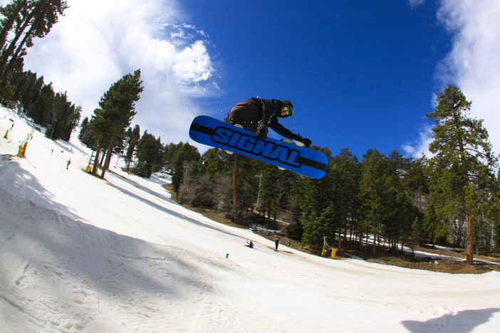 Method on the Creekside Jumps.