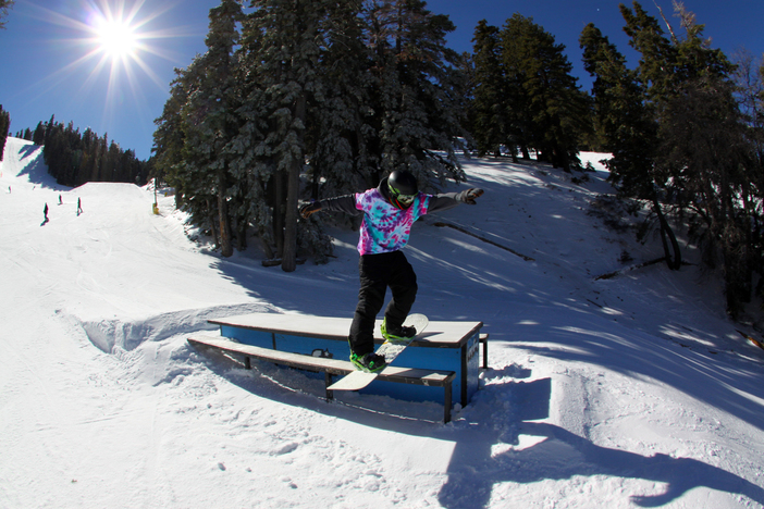 Bs Boardslide on the Picnic table.