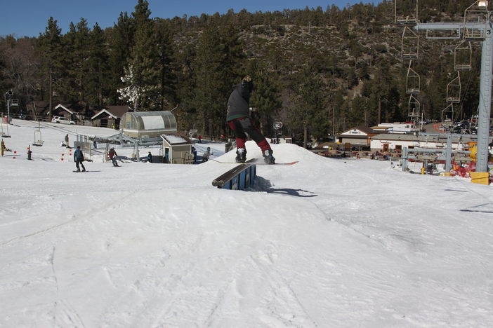 Front Board on the Shotgun rail.