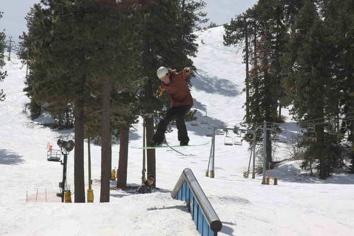 Hot laps through Creekside.