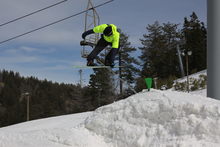 180 indy grab off the new step up to manual pad in the #Playground.