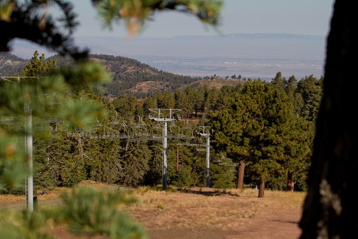 View from the top of the Discovery chairlift.