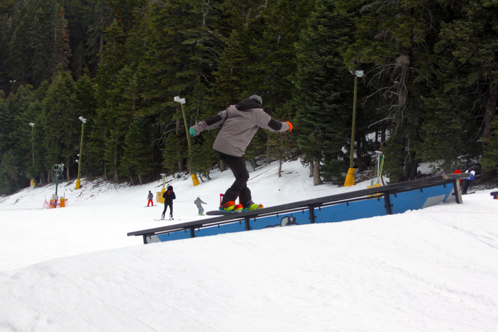 Front Board on the down box on Lower Chisolm.