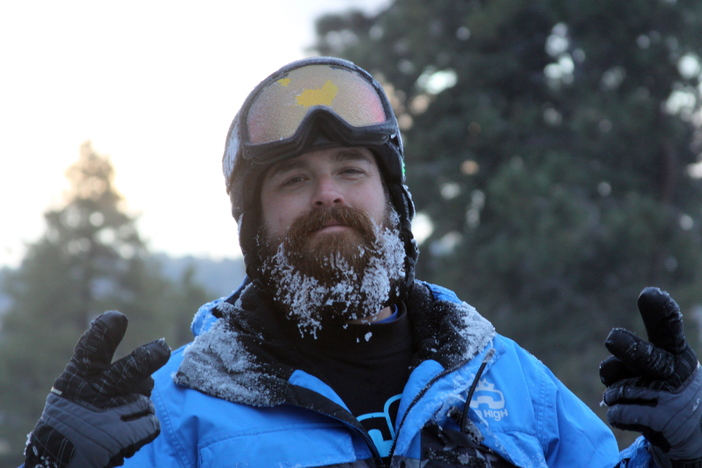 Our snowmakers have ice in their veins.  And their hair.