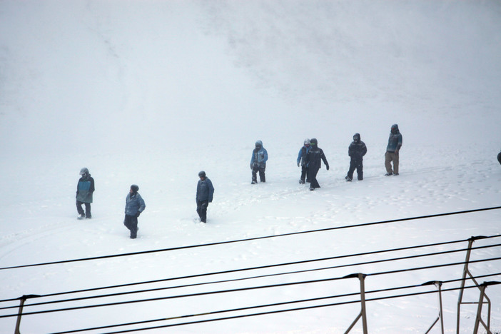 Mountain High snowmaking on attack mode!