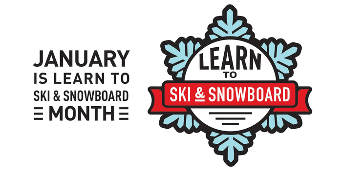January is Learn to Ski and Snowboard Month